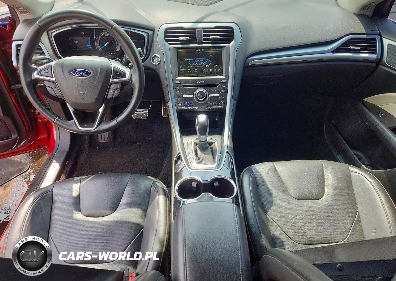 2016 Ford Fusion Titanium VIN:3FA6P0K9XGR133253 - 8