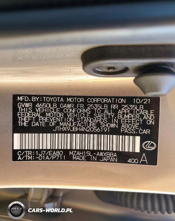2022 Lexus Ux 250H Base VIN:JTHX9JBH4N2056191 - 14