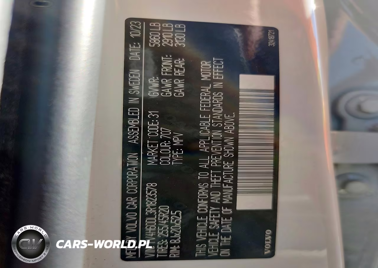 2024 Volvo Xc60 Plus VIN:YV4H60DL3R1823578 - 14