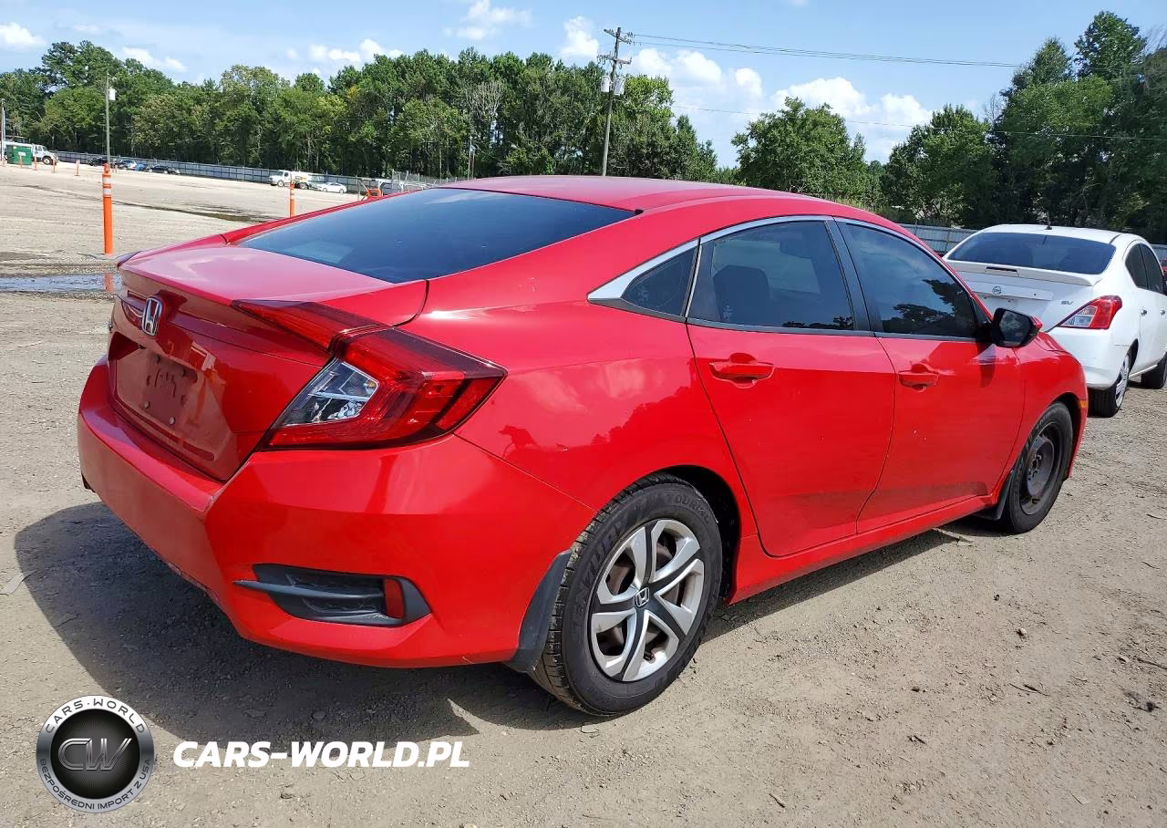 2018 Honda Civic Lx VIN:2HGFC2F52JH546281 - 3