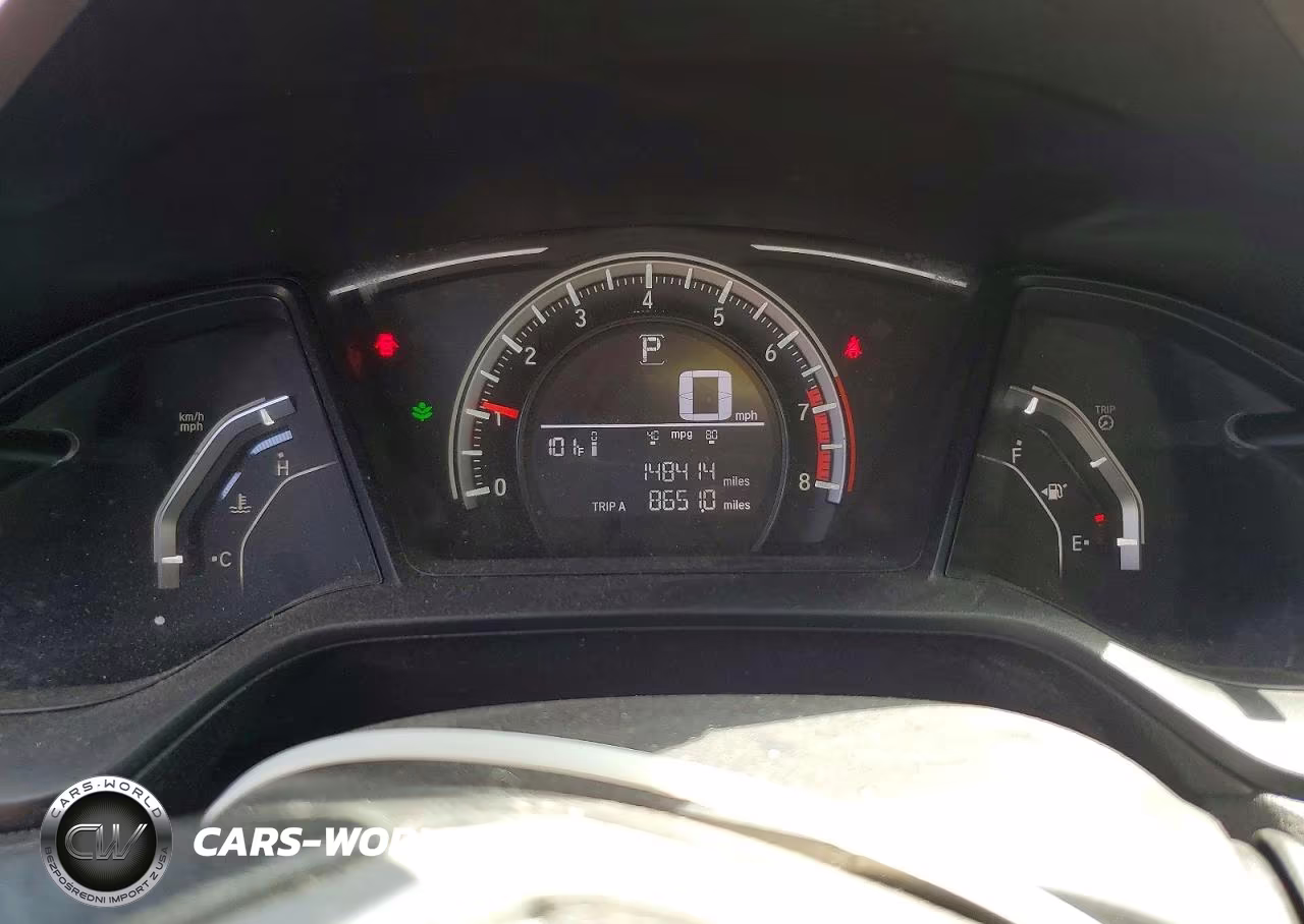 2018 Honda Civic Lx VIN:2HGFC2F52JH546281 - 9