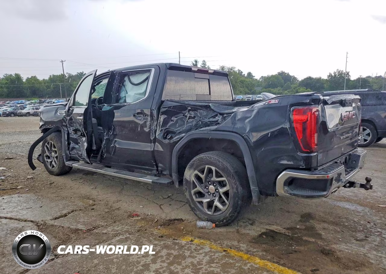 2022 GMC Sierra K1500 Slt VIN:3GTUUDED5NG607670 - 2