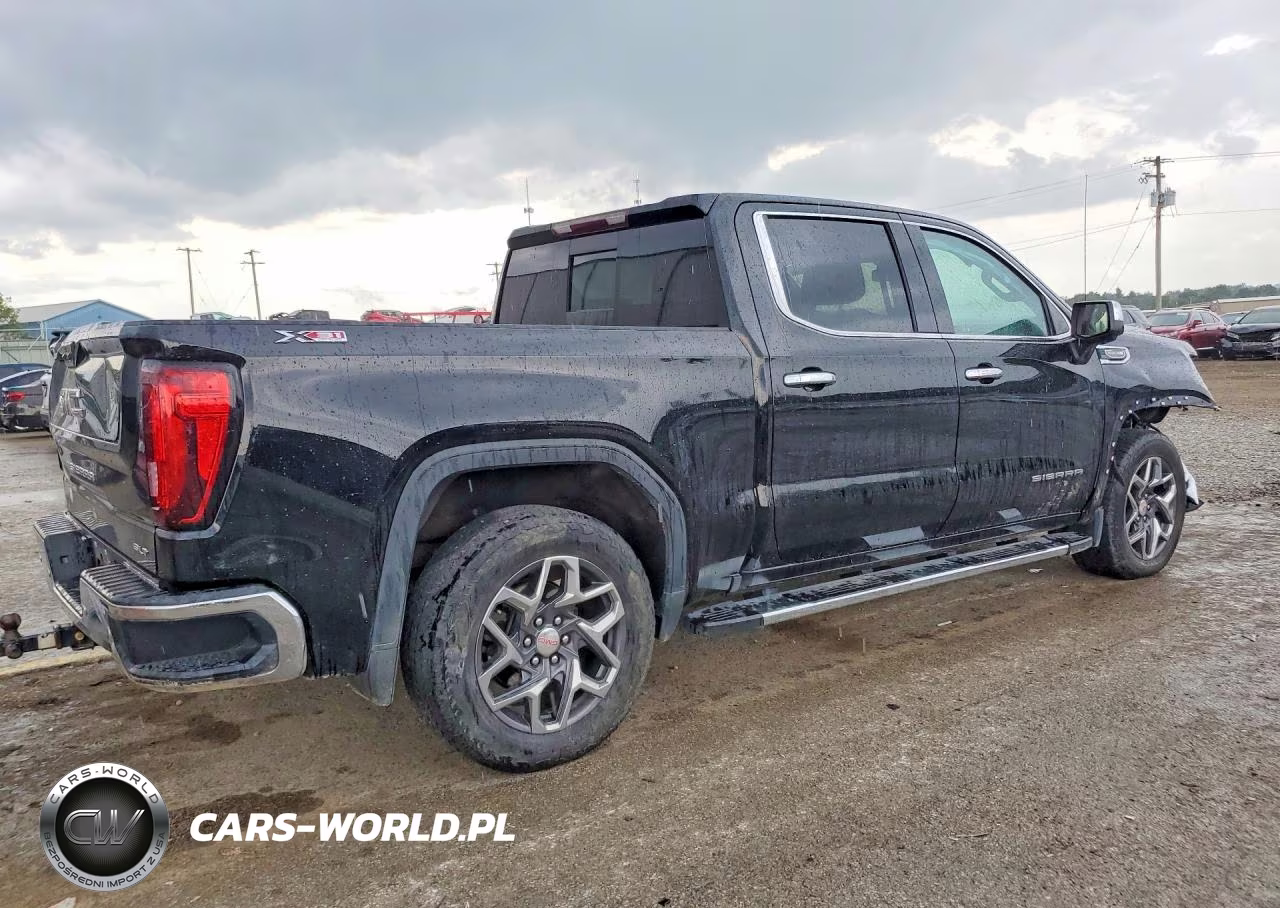 2022 GMC Sierra K1500 Slt VIN:3GTUUDED5NG607670 - 3