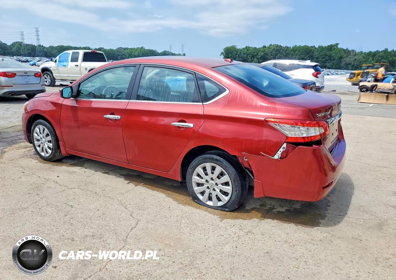 2015 Nissan Sentra Sv VIN:3N1AB7AP4FL650127 - 2