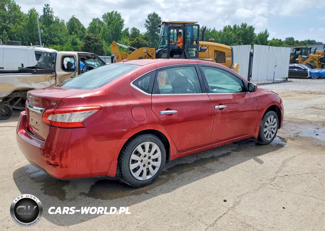 2015 Nissan Sentra Sv VIN:3N1AB7AP4FL650127 - 3