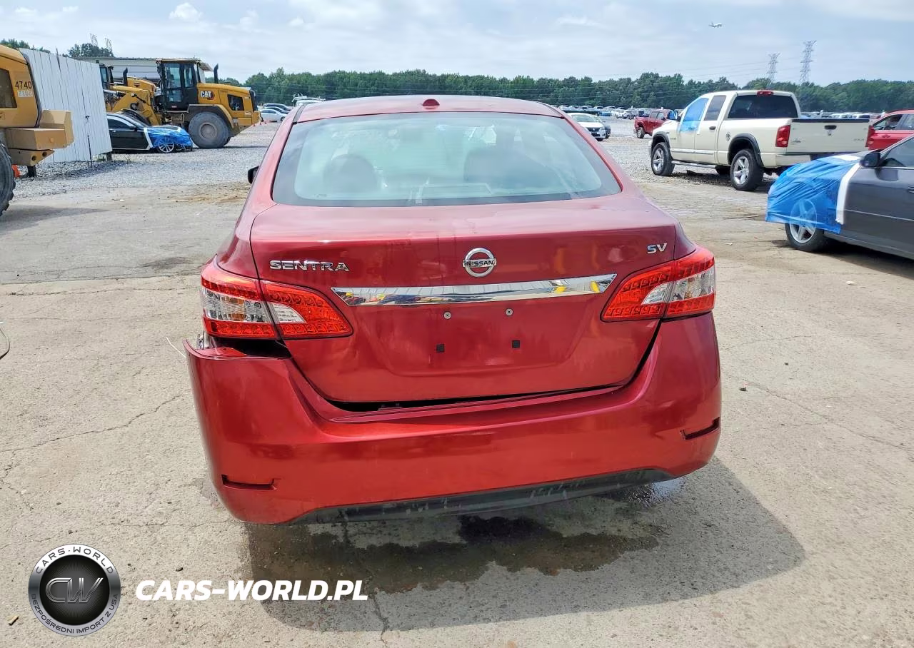 2015 Nissan Sentra Sv VIN:3N1AB7AP4FL650127 - 6