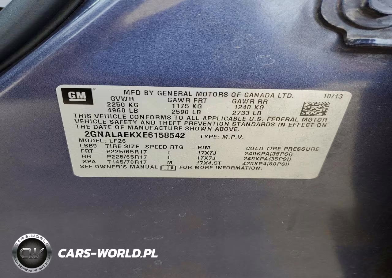 2014 Chevrolet Equinox Ls VIN:2GNALAEKXE6158542 - 13