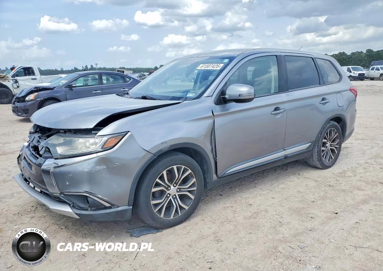 2016 Mitsubishi Outlander Se VIN:JA4AD3A32GZ016154 - 1