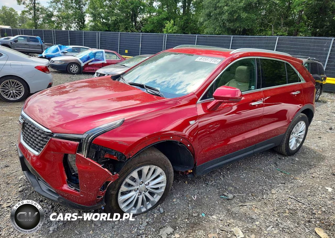 2024 Cadillac Xt4 Luxury VIN:1GYFZBR49RF242498 - 1
