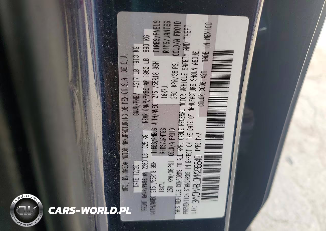 2021 Mazda Cx-30 Select VIN:3MVDMABL0MM235549 - 13