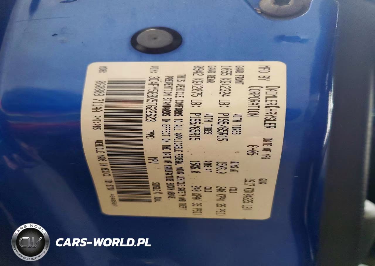 2005 Chrysler Pt Cruiser Touring VIN:3C4FY58BX5T622623 - 12
