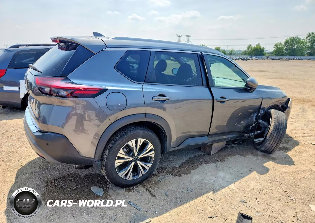 2022 Nissan Rogue Sv VIN:5N1BT3BB7NC726214 - 3