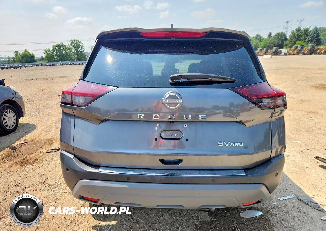 2022 Nissan Rogue Sv VIN:5N1BT3BB7NC726214 - 6