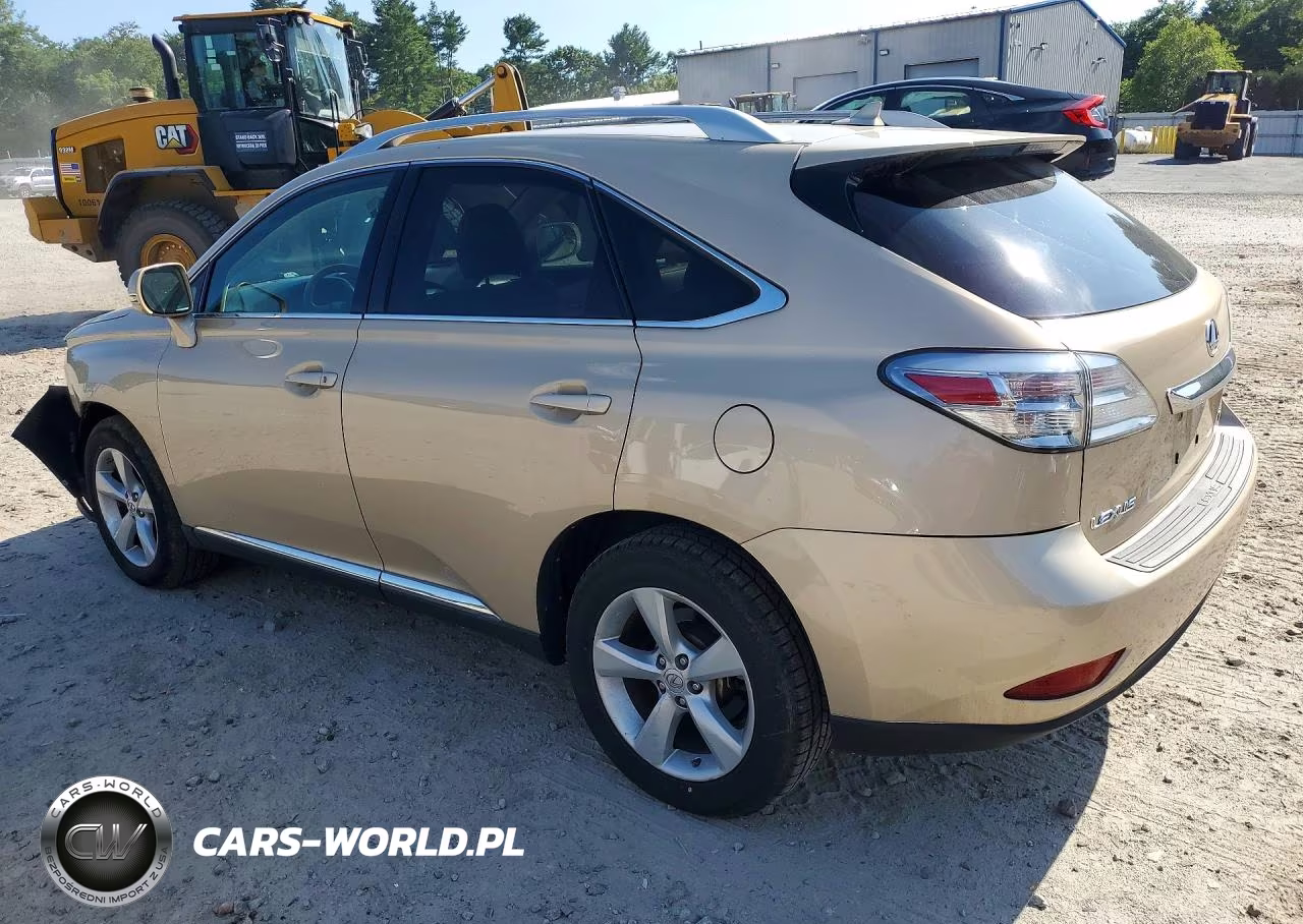 2010 Lexus Rx 350 VIN:2T2BK1BA5AC025784 - 2
