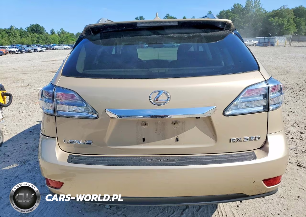 2010 Lexus Rx 350 VIN:2T2BK1BA5AC025784 - 6