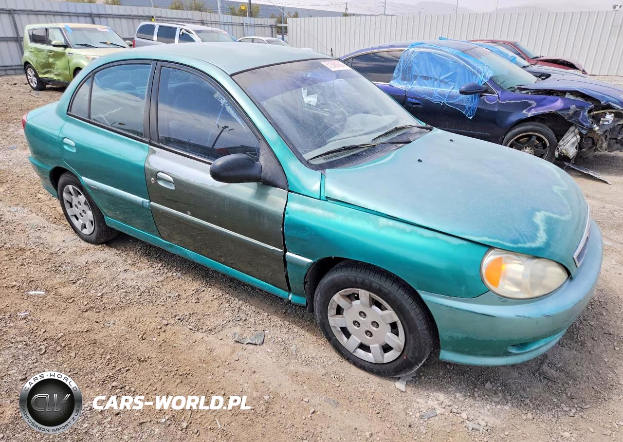 2002 Kia Rio VIN:KNADC123626179843 - 4