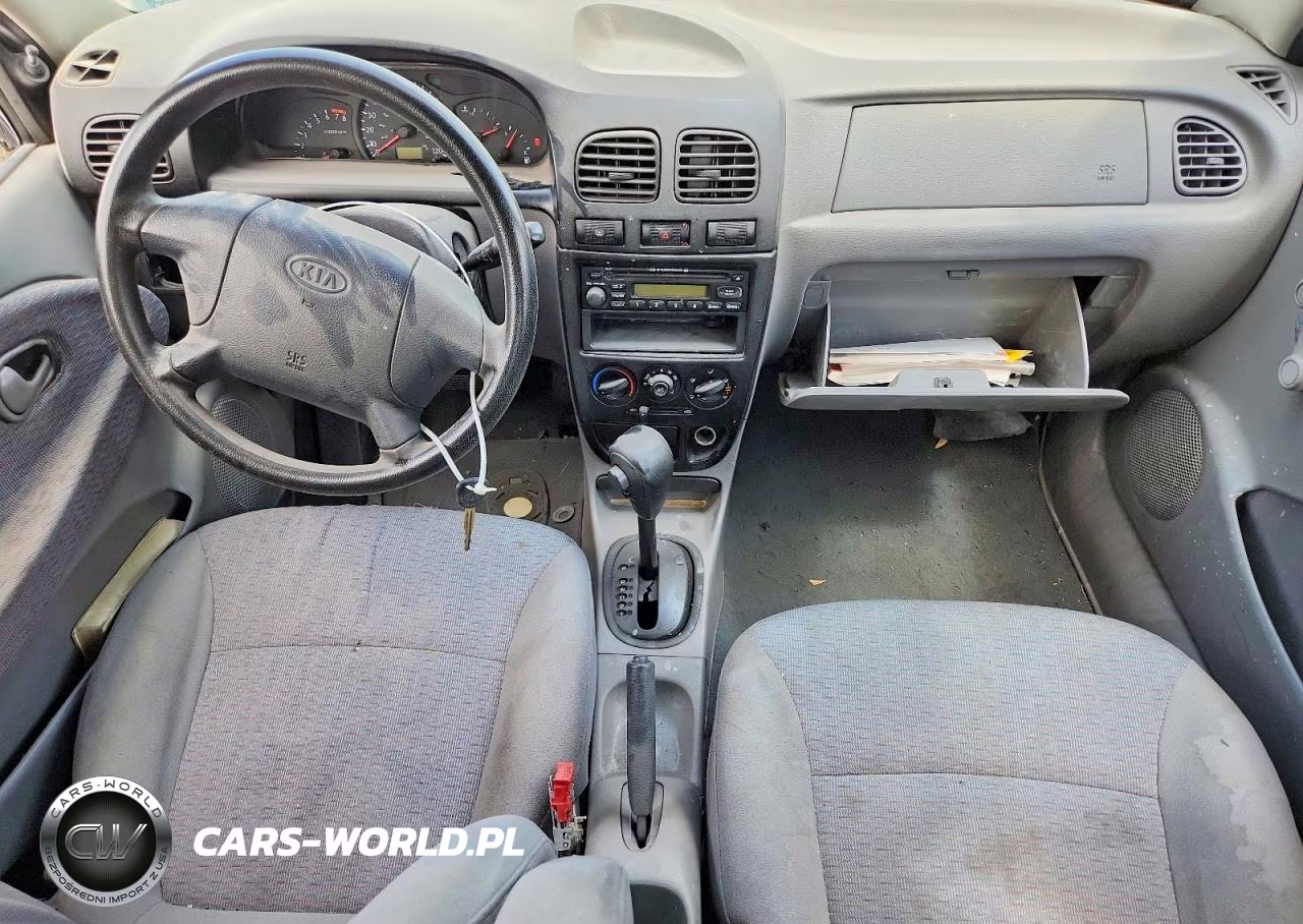 2002 Kia Rio VIN:KNADC123626179843 - 8
