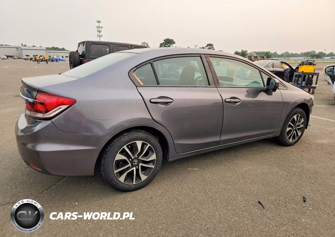 2014 Honda Civic Ex VIN:2HGFB2F89EH554607 - 3