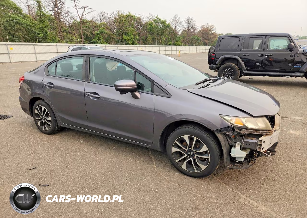 2014 Honda Civic Ex VIN:2HGFB2F89EH554607 - 4