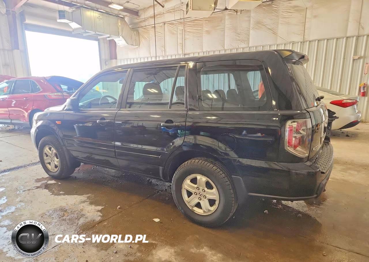 2007 Honda Pilot Lx VIN:5FNYF18117B014893 - 2