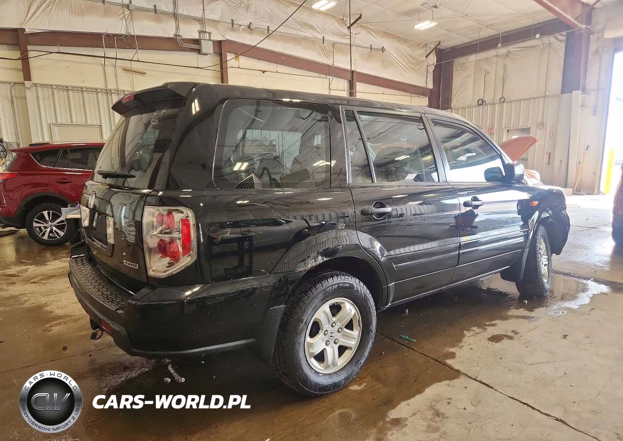 2007 Honda Pilot Lx VIN:5FNYF18117B014893 - 3