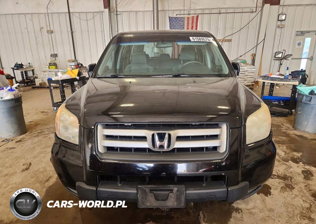 2007 Honda Pilot Lx VIN:5FNYF18117B014893 - 5