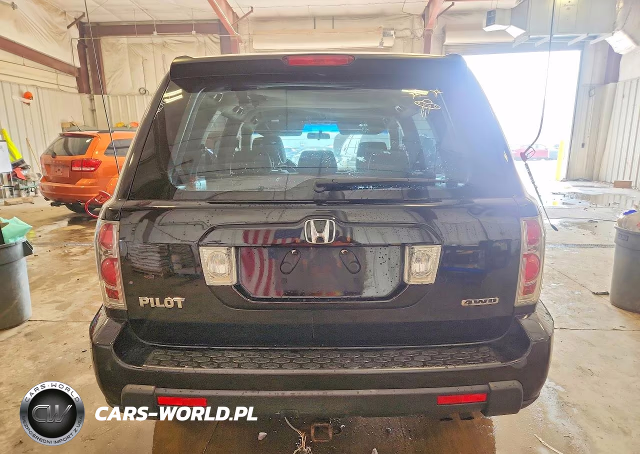 2007 Honda Pilot Lx VIN:5FNYF18117B014893 - 6