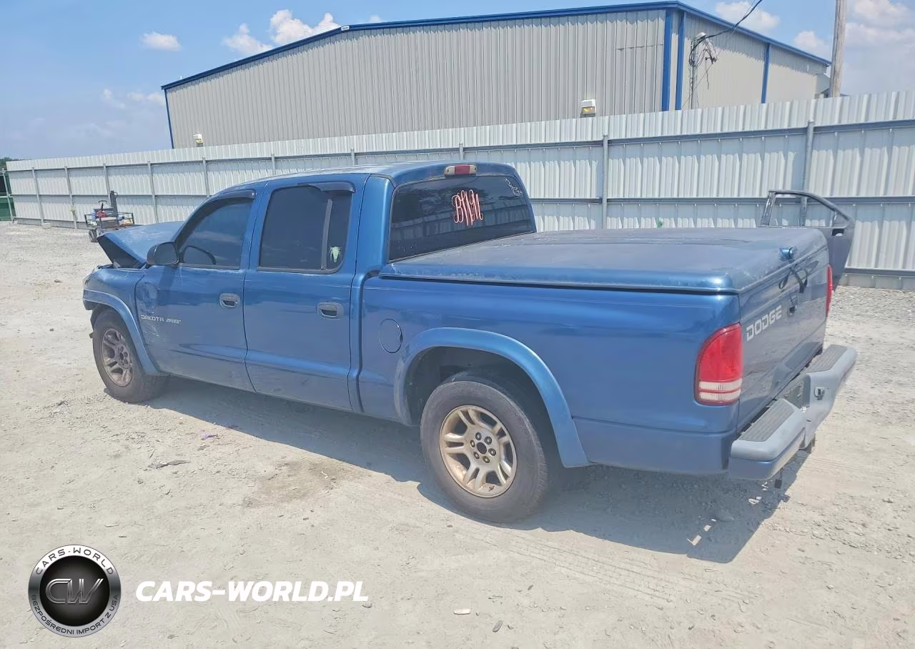 2002 Dodge Dakota Quad Sport VIN:1B7HL38X22S604234 - 2