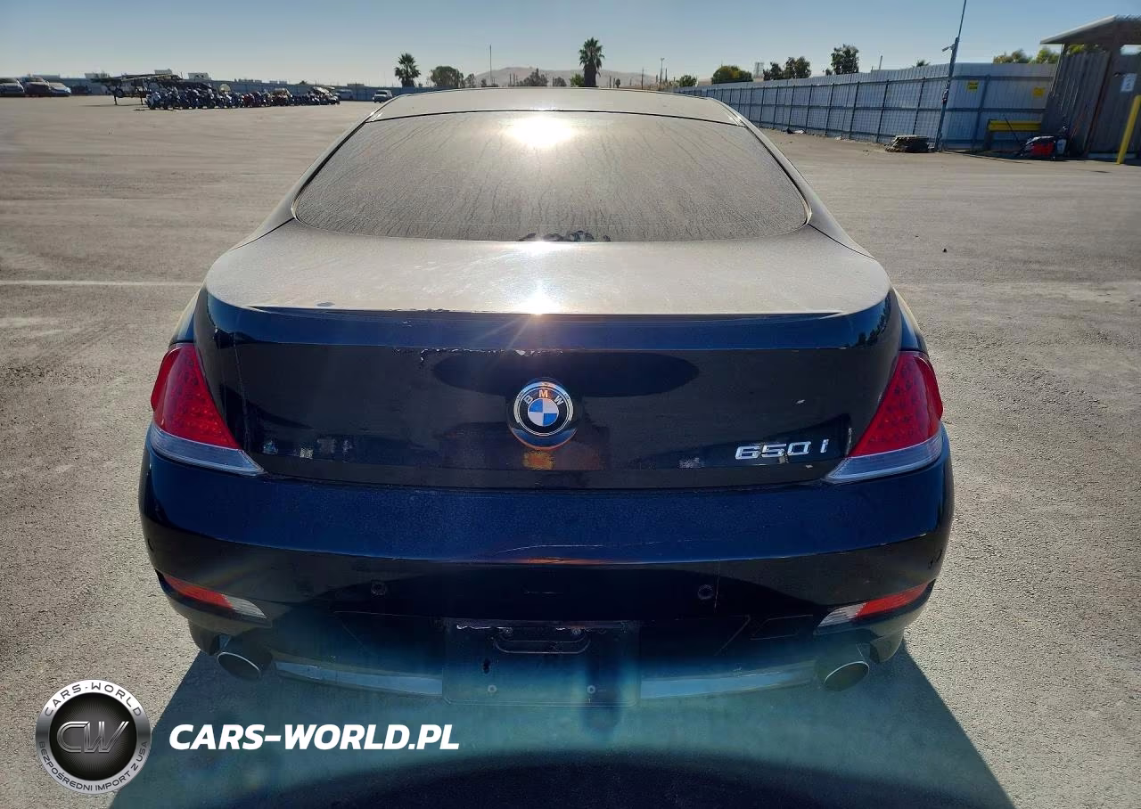 2006 BMW 650 I VIN:WBAEH13476CR49844 - 6