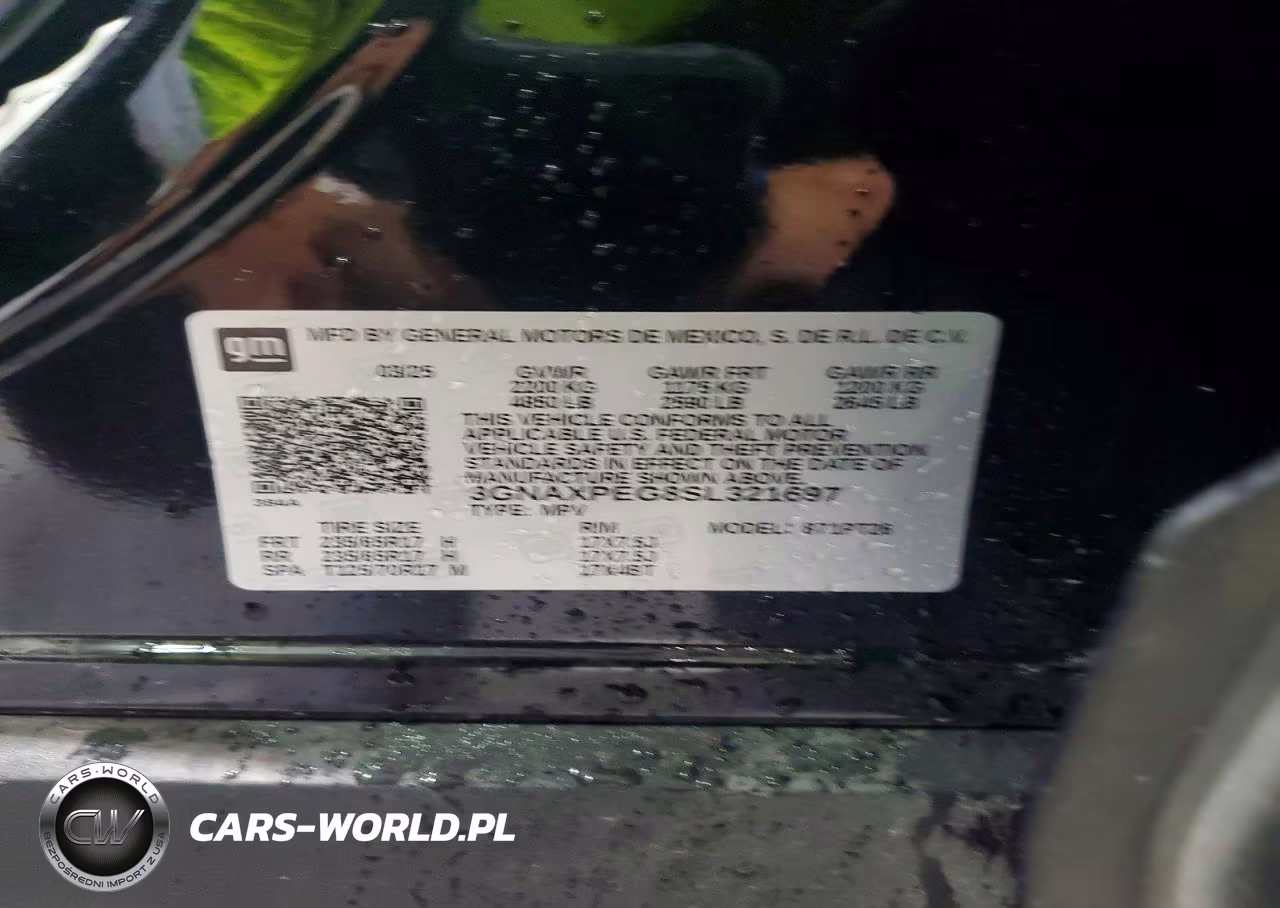 2025 Chevrolet Equinox Lt VIN:3GNAXPEG8SL321697 - 13