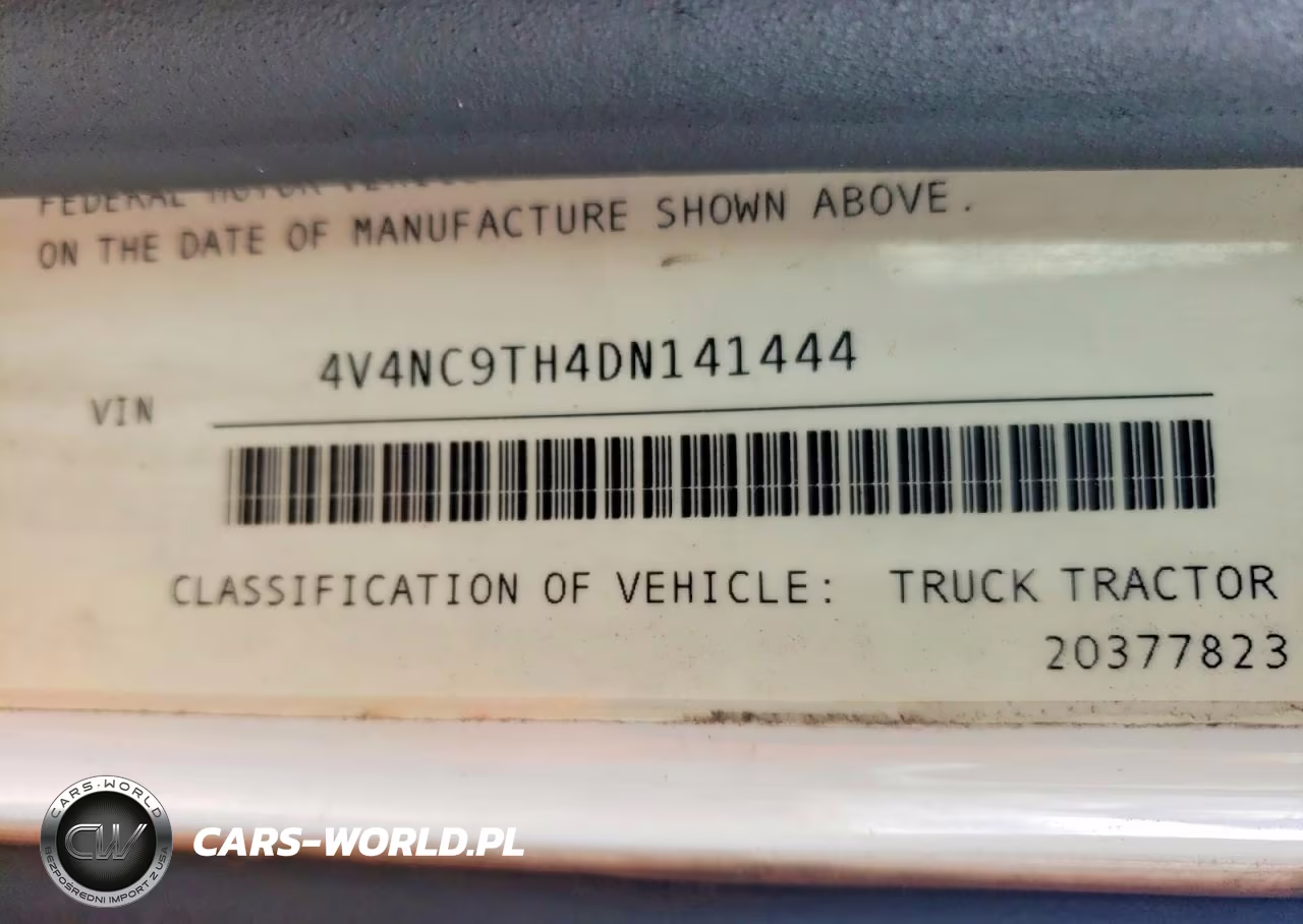 2013 Volvo Vnl Semi Truck VIN:4V4NC9TH4DN141444 - 12