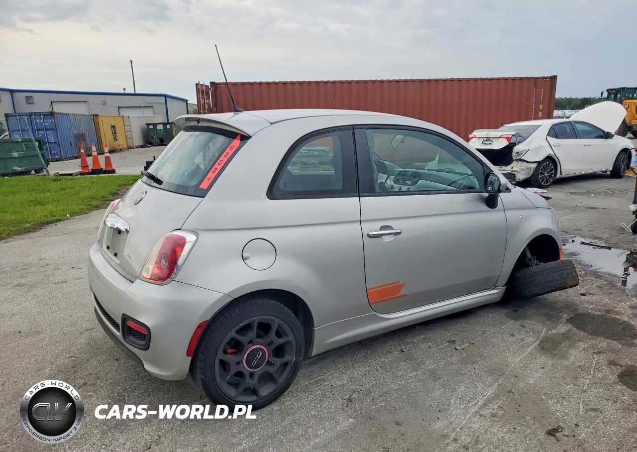 2013 Fiat 500 Sport VIN:3C3CFFBR4DT750217 - 3