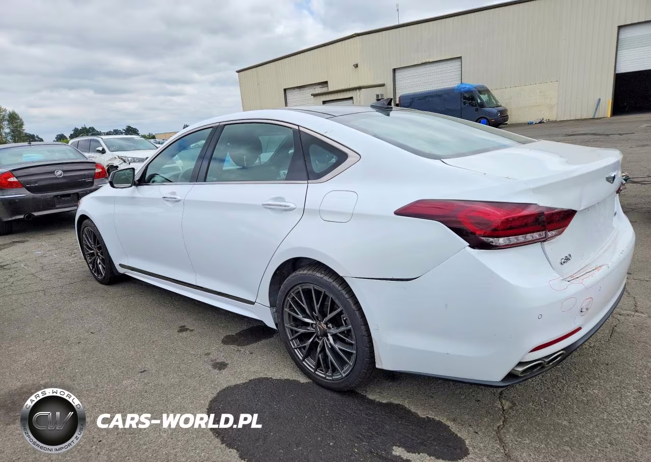 2018 Genesis G80 3.3T Sport VIN:KMHGN4JB1JU222835 - 2