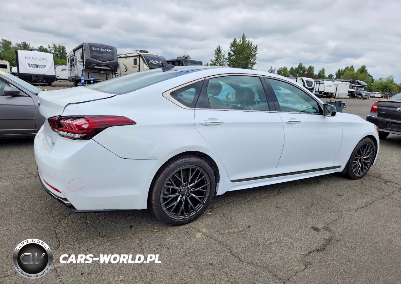 2018 Genesis G80 3.3T Sport VIN:KMHGN4JB1JU222835 - 3