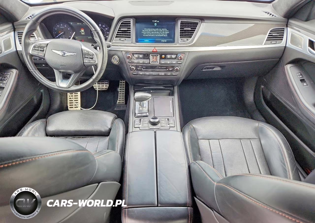 2018 Genesis G80 3.3T Sport VIN:KMHGN4JB1JU222835 - 8