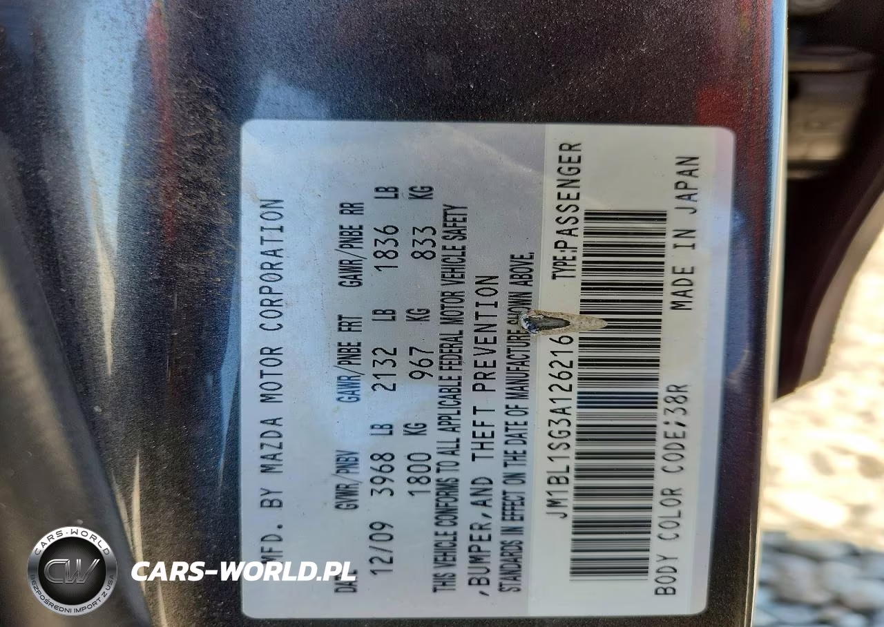 2010 Mazda 3 I VIN:JM1BL1SG3A1262168 - 13