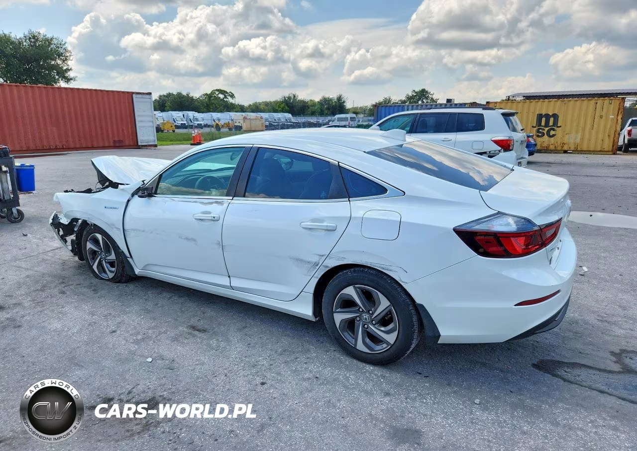 2019 Honda Insight Ex VIN:19XZE4F54KE018031 - 2