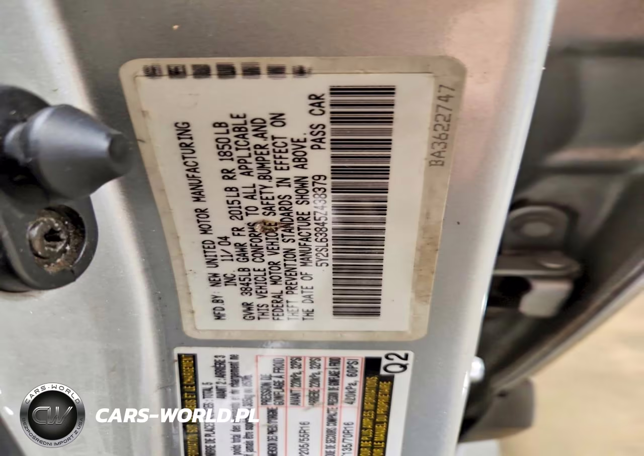 2005 Pontiac Vibe VIN:5Y2SL63845Z438379 - 13