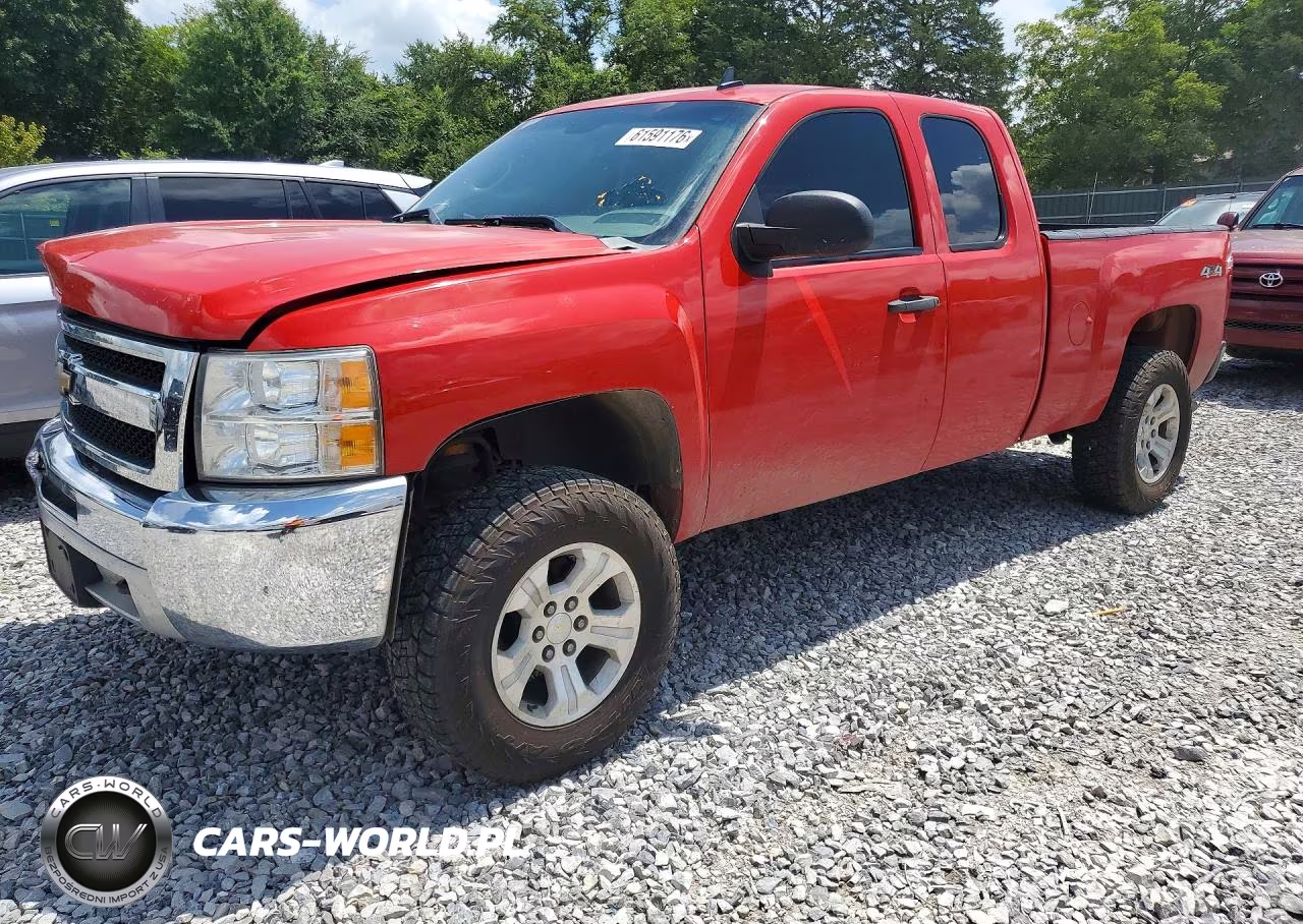 2013 Chevrolet Silverado K1500 Lt VIN:1GCRKSE73DZ308526 - 1