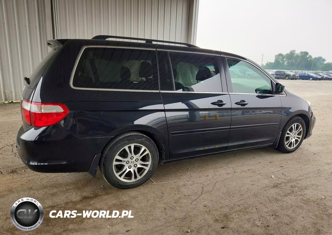 2007 HONDA ODYSSEY TOURING VIN:5FNRL38897B052538 - 3