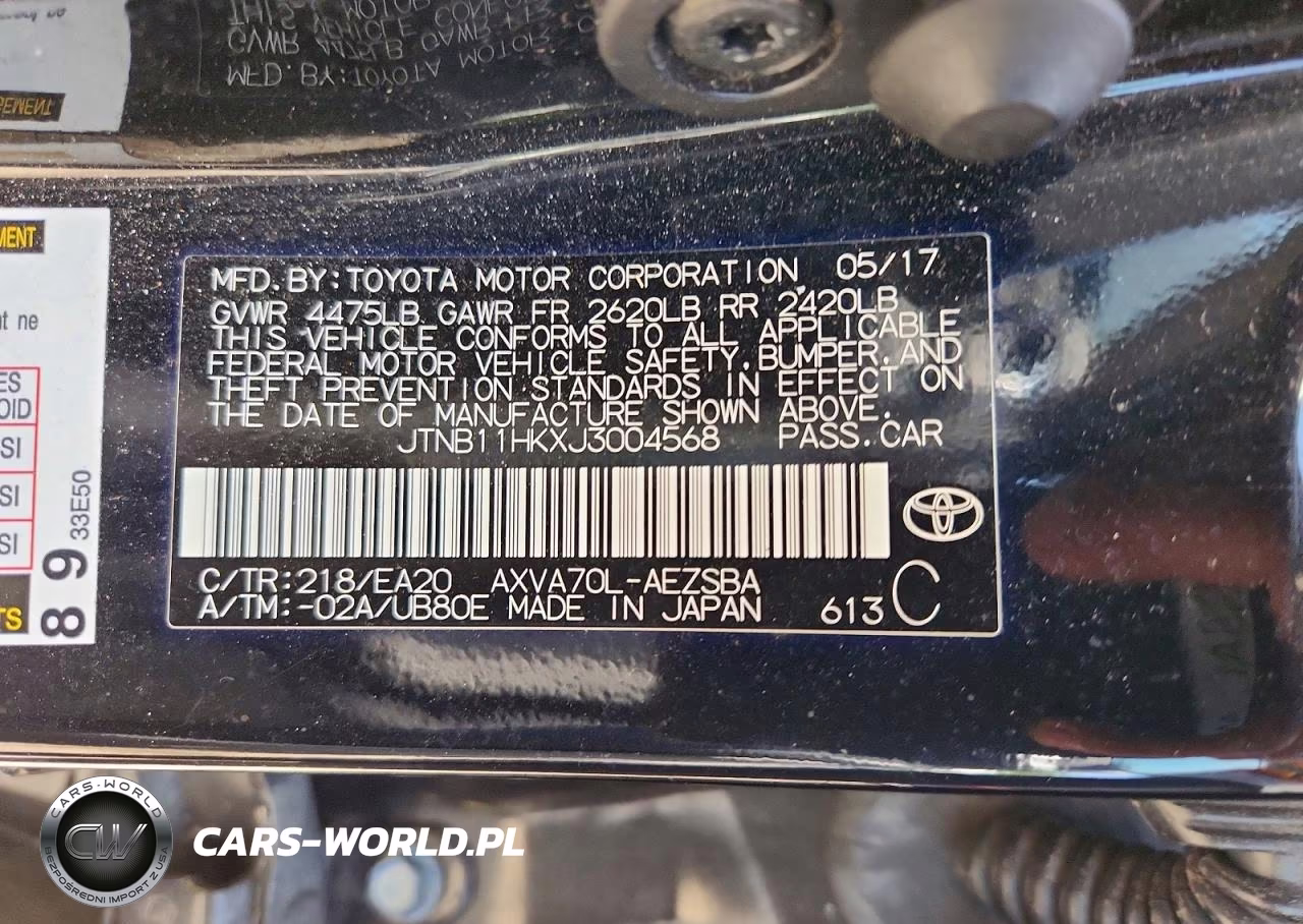 2018 Toyota Camry Se VIN:JTNB11HKXJ3004568 - 12