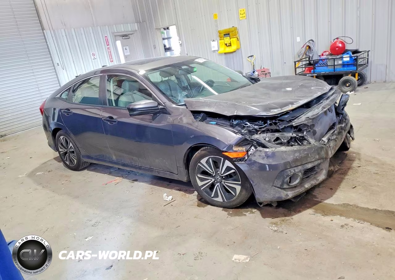 2018 Honda Civic Exl VIN:JHMFC1F71JX026433 - 4