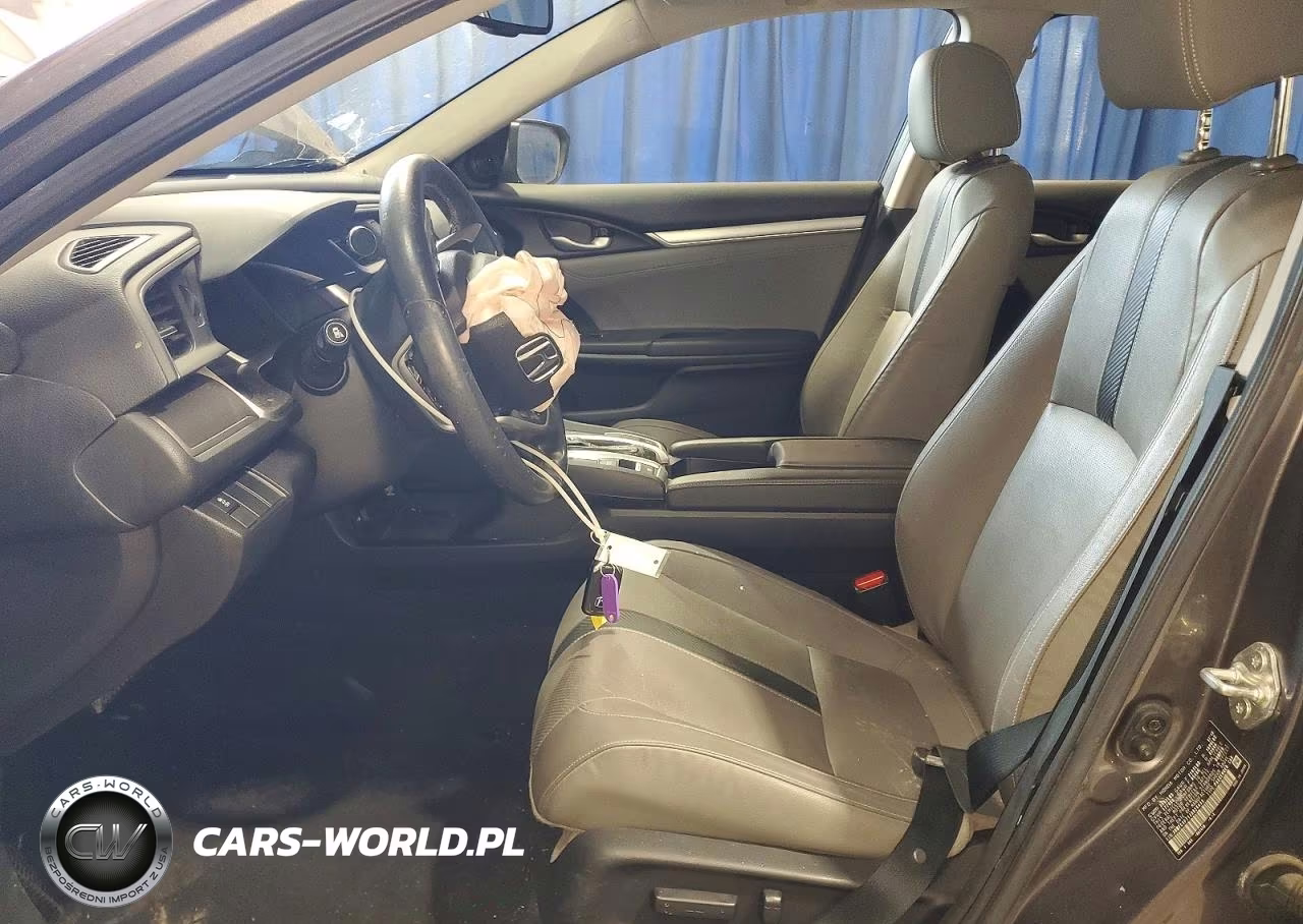 2018 Honda Civic Exl VIN:JHMFC1F71JX026433 - 7