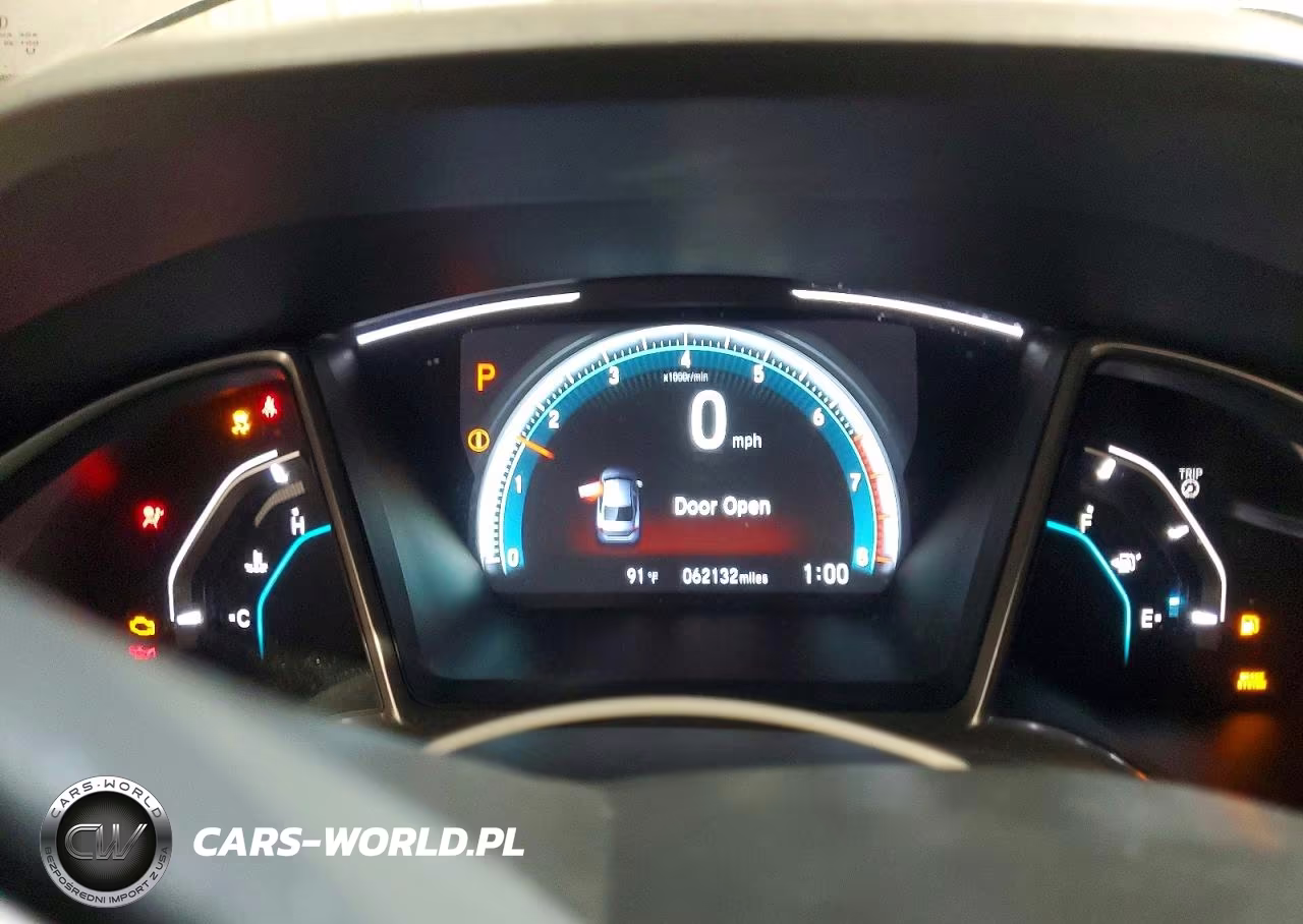 2018 Honda Civic Exl VIN:JHMFC1F71JX026433 - 9