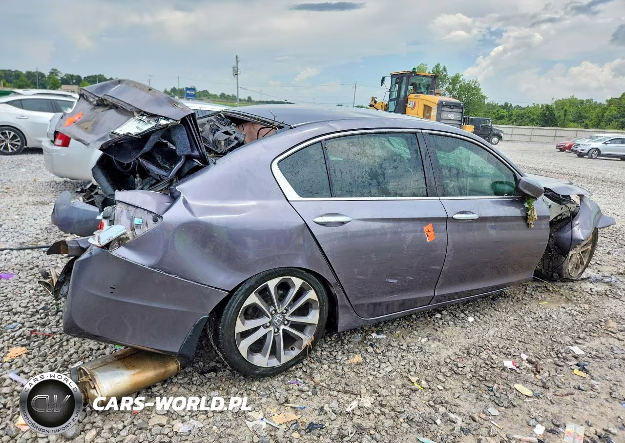 2014 Honda Accord Sport VIN:1HGCR2F5XEA110333 - 3