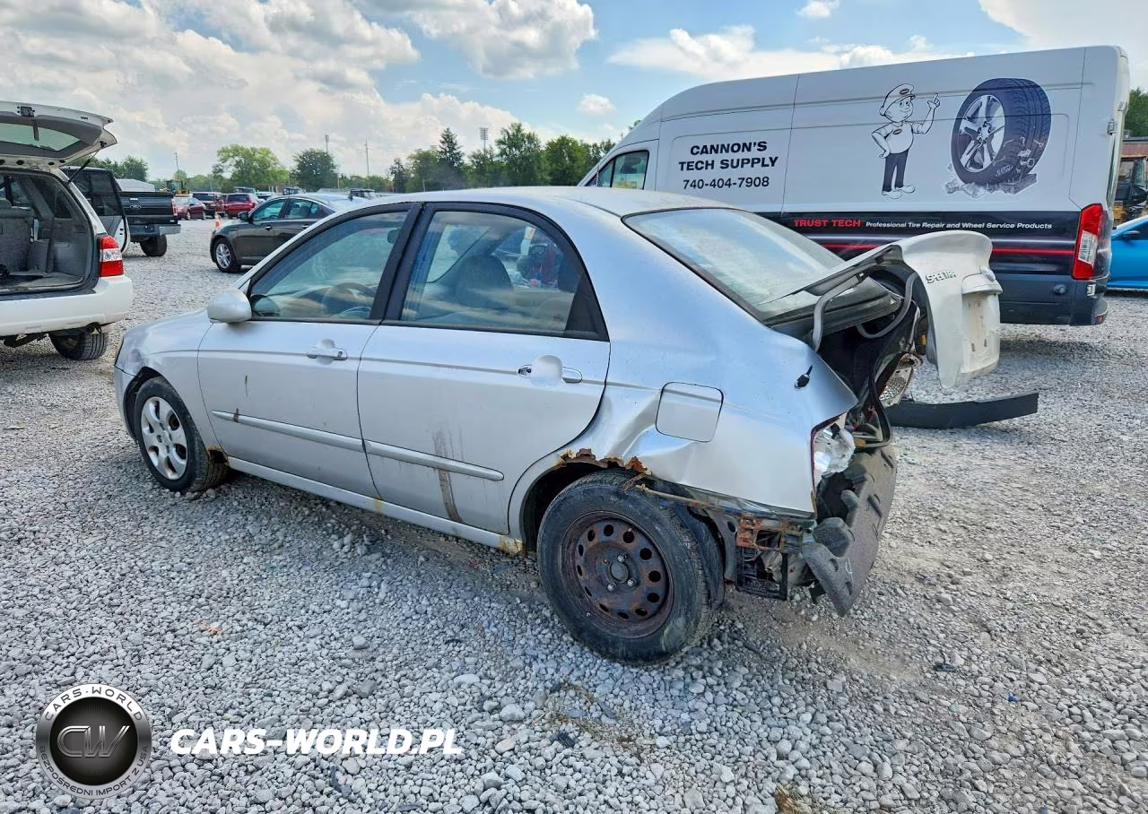 2006 Kia Spectra Ex VIN:KNAFE121765368935 - 2