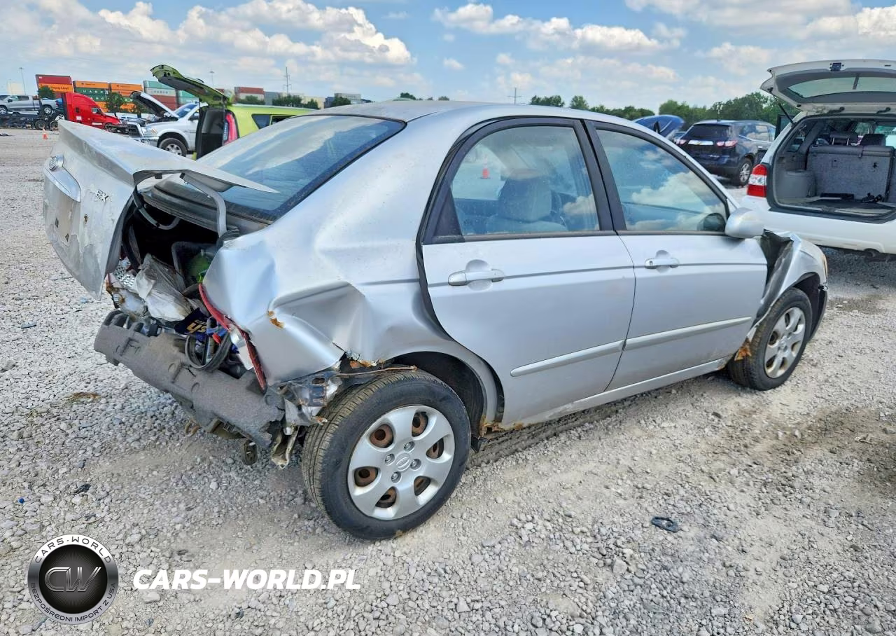 2006 Kia Spectra Ex VIN:KNAFE121765368935 - 3