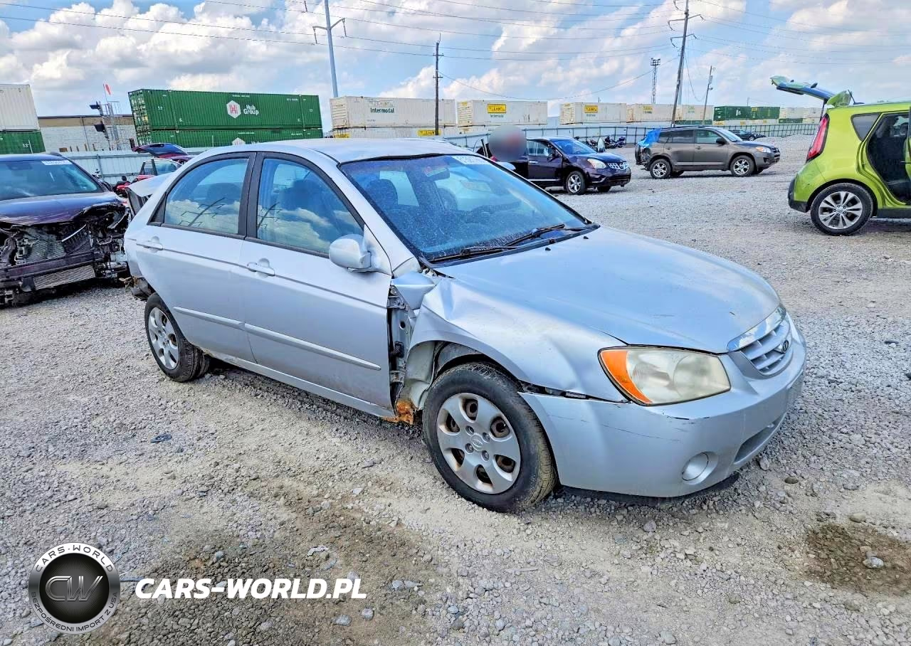 2006 Kia Spectra Ex VIN:KNAFE121765368935 - 4
