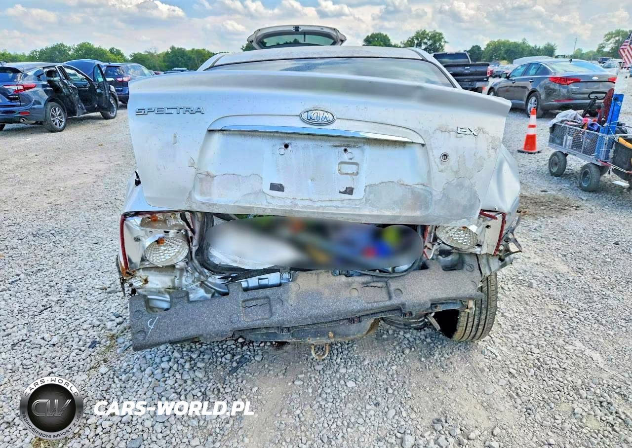 2006 Kia Spectra Ex VIN:KNAFE121765368935 - 6