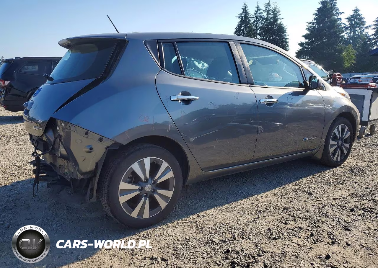 2015 Nissan Leaf Sv VIN:1N4AZ0CP5FC322178 - 3
